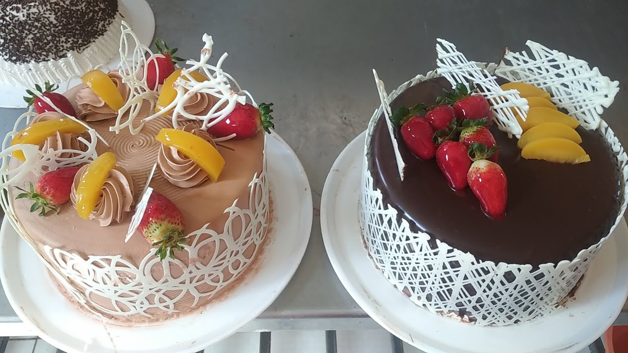 Estos pasteles con chocolate blanco son increíble | técnica de enrejado con chocolate blanco