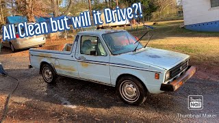 Barn Find VW Rabbit Golf Pickup Sitting for 25 Years! :Rebuild Part 2