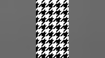 Create a Houndstooth Pattern in Just 2 Minutes | Procreate on iPad Pro #DigitalArt #speedart