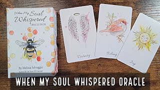 When My Soul Whispered Oracle | Unboxing and Flip Through screenshot 5