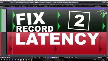 How to: FIX RECORD LATENCY SHIFTS IN CUBASE (Part #2)