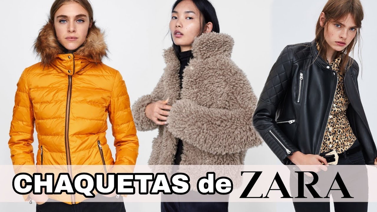 Soltero Transitorio Gruñido Nuevas CHAQUETAS de ZARA Mujer | Tendencia de moda Otoño-Invierno 2018 2019  - YouTube