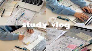 study vlog 03 | 宅家学习记录 | 考编日记从早学到晚标签机动力向study with me