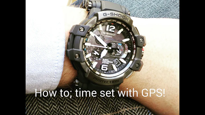 How to set the GPS time on casio GShock GPW-1000 , GPW1000