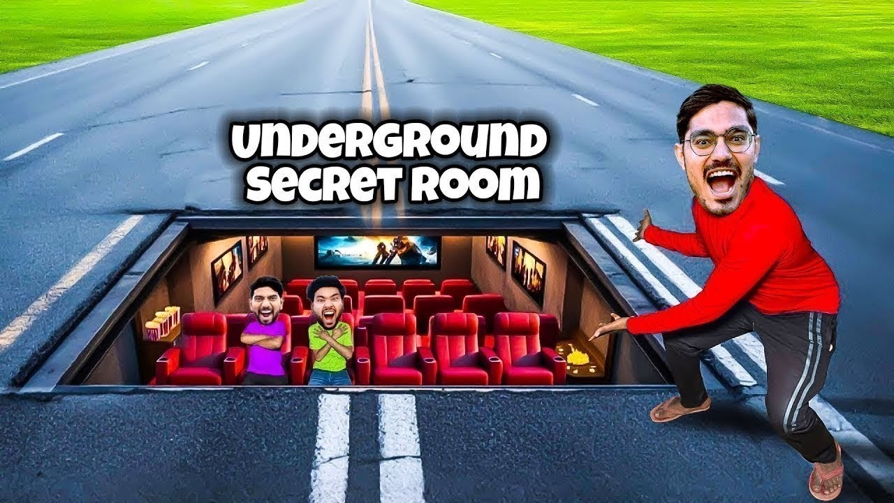 WE MADE AN UNDERGROUND BUNKER   बाहर से कुछ भी पता नहीं चलता😅   Wow