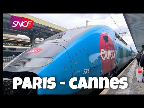 TGV Ouigo Paris - Cannes ?? SNCF Double Decker Train Trip Report France