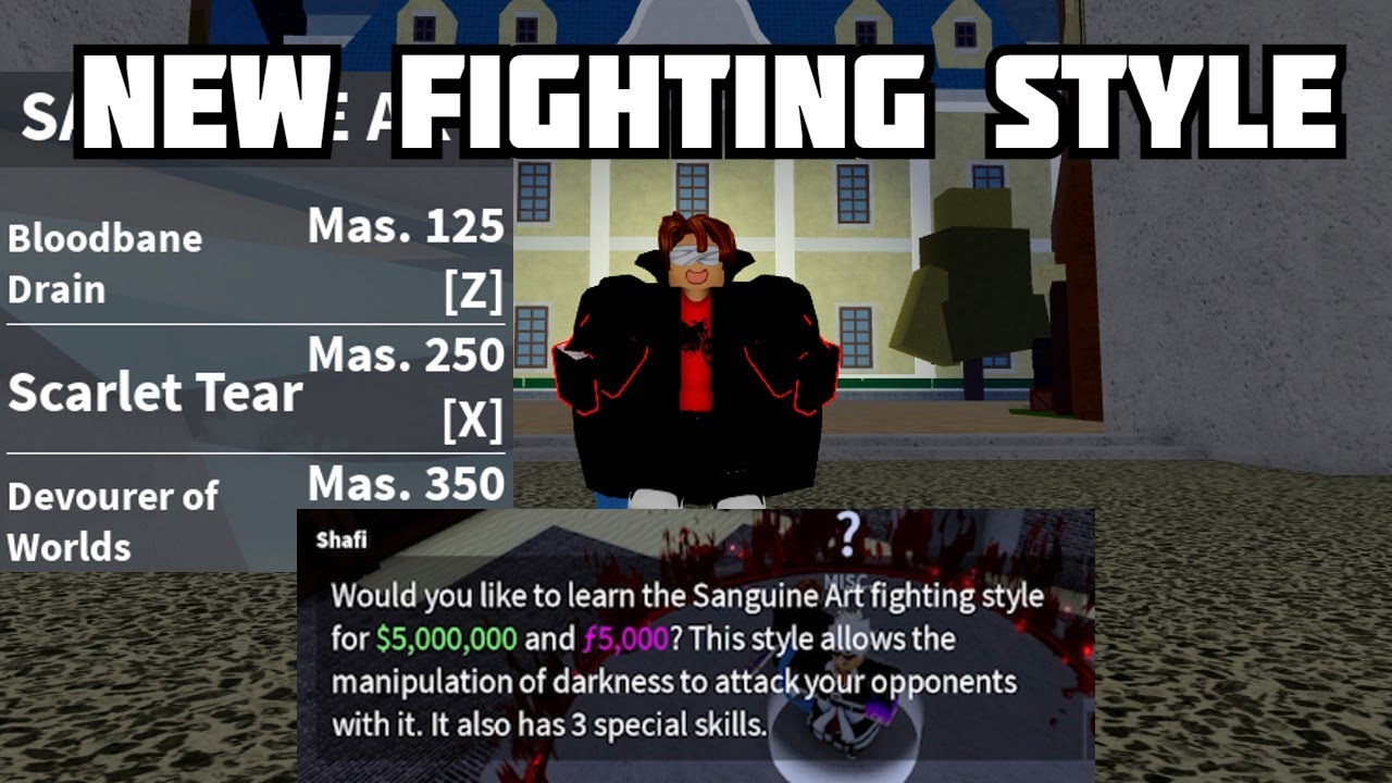 Blox Fruits Sanguine Fighting Style – How to Get - Try Hard Guides