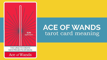 The Ace of Wands Tarot Card