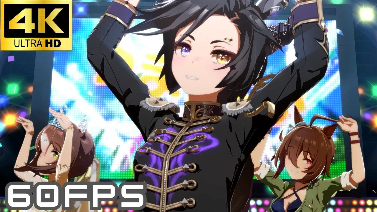 ウマ娘】うまぴょい伝説（エアシャカール 新衣装）[4K60FPS] - YouTube