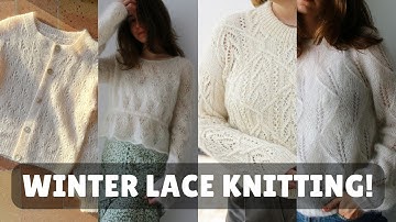 PATTERN ROUND UP ~ Lace that will make you feel like a little wintery princess!