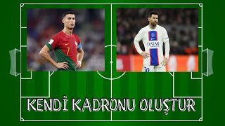 Kendi Kadronu Oluştur Part 2