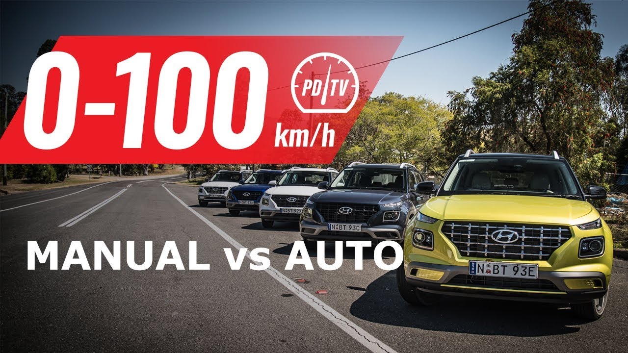 2019 Hyundai Venue (manual & auto) 0-100km/h & overview