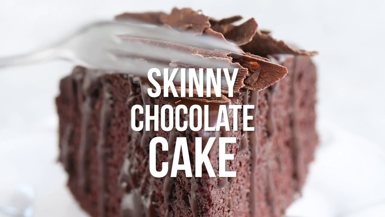 Slimming Friendly Chocolate Cake | Supergolden Bakes