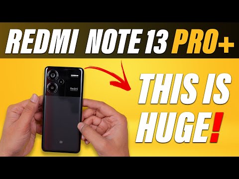 Redmi Note 13 Pro+ Unboxing & First Look - 120W - 200MP - IP68🔥🔥🔥 