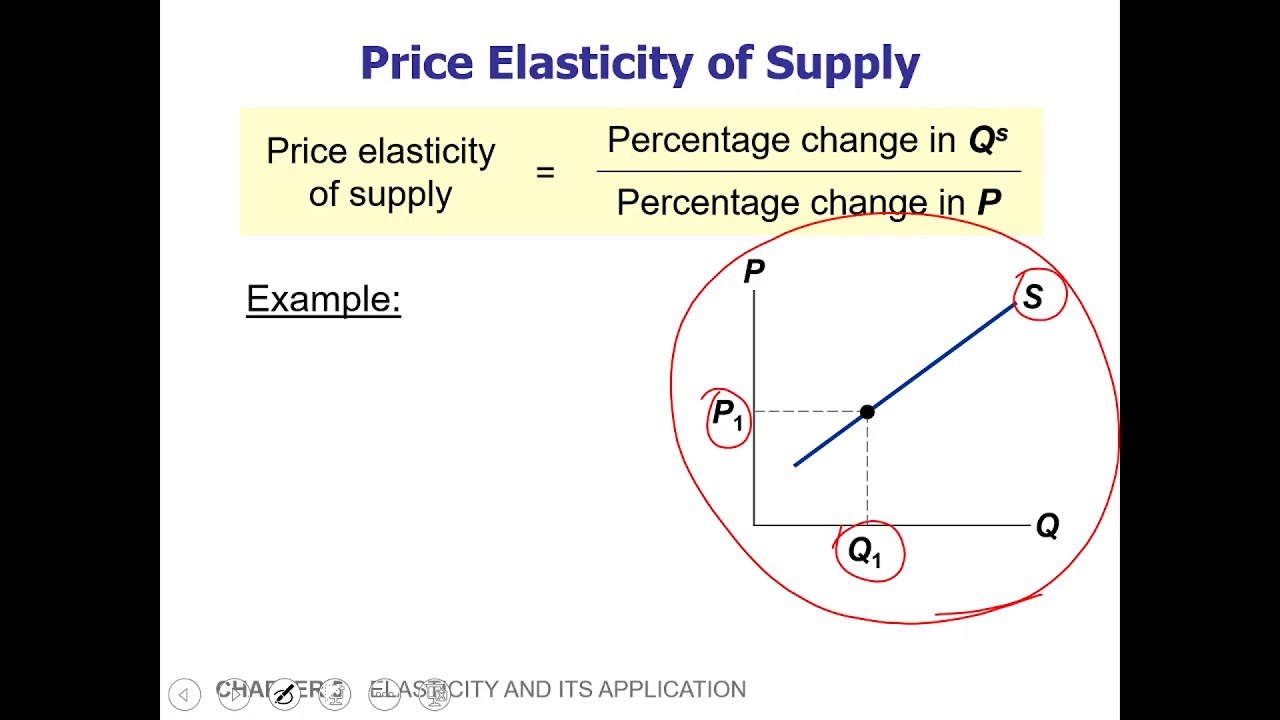 Elasticity (Part 5 Price elasticity of Supply) YouTube