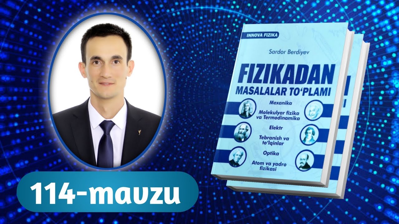114-mavzu | Tebranish konturida energiya | Innova fizika to‘plam | Razzaqov Xursand