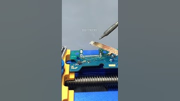 Samsung type C charging port replacement easy tricks