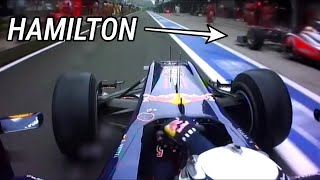 F1 2010 Sebastian Vettel vs Lewis Hamilton Battle Chinese Grand Prix Onboard