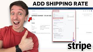 How To Add Shipping Rates In Stripe