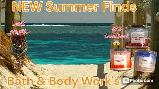 NEW Summer Finds! SAS Candles plus Red Bins Spotted in Store! | Bath and Body Work's