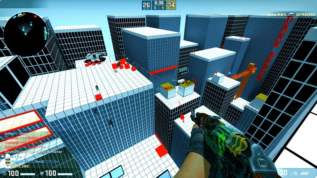 CSGO Zombie Escape Mod Gameplay on Mirrors Edge map YouTube
