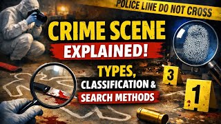 Celebrity  Crime Scene: Types, Classification & Search Methods Explained Wealth