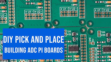 Building the Raspberry Pi ADC Pi board on DIY Pick and Place