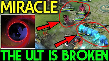 THE ULT IS BROKEN | ARMY ILLUSION CREATED | Morphling by Miracle- Dota 2 7.07