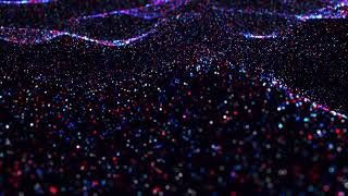 Cyber Data Waves 4K 🌊 2 Hours Blue Red White Animation Background Profile