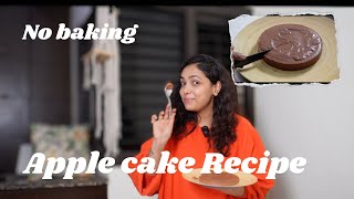 Apple cake Recipe ( No Baking ) || Anucooksseries || 21 Recipes(Recipe-06) #applecake #sweetrecipe