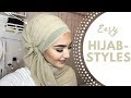 Easy Hijab Styles I Chiffon Hijab