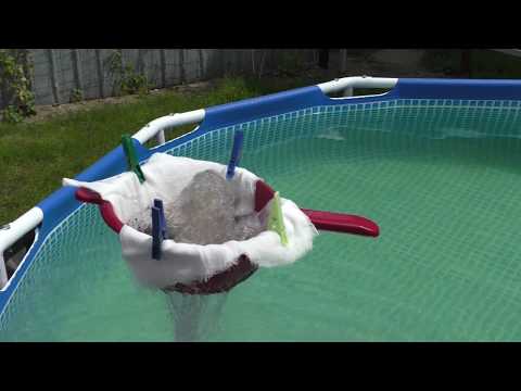 Jak zrobić filtr do basenu wybierający piach z dna basenu