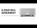 G-RAID Mini Hard Drive Giveaway!