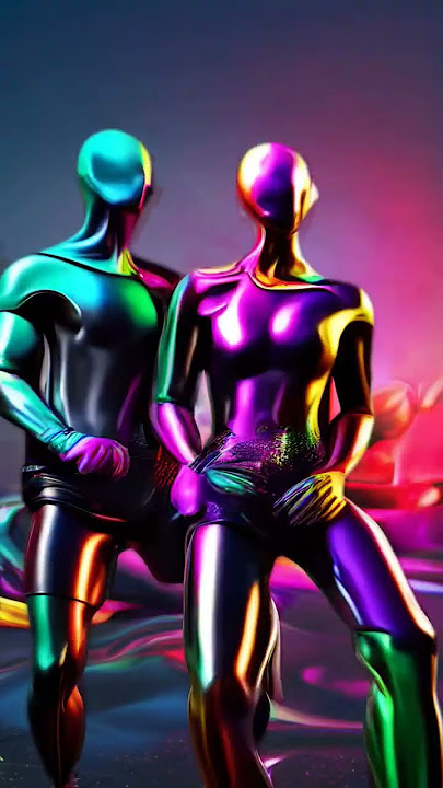 🎨 Body Painting Dance - AI 🎨 #artificialintelligence #trendvideo #dance #ai #short #tiktok
