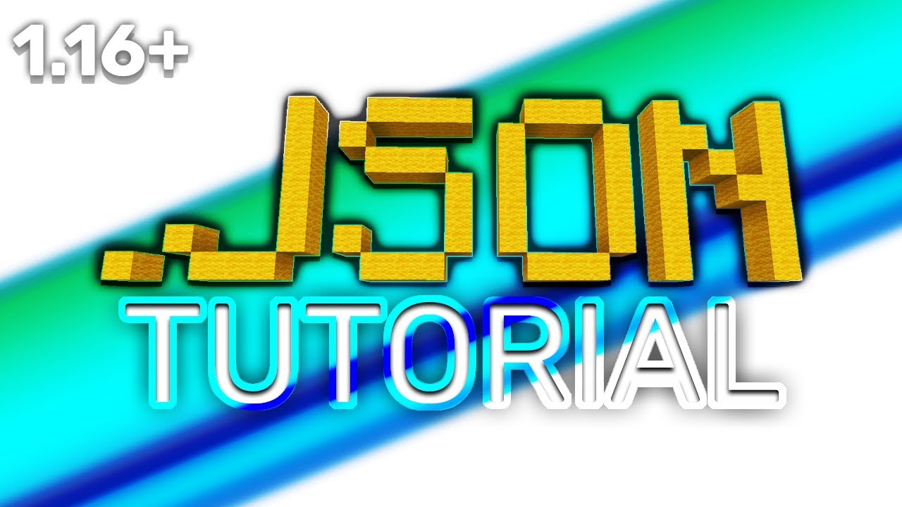 Minecraft JSON Tutorial [Datapack/Command] - YouTube