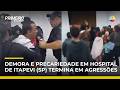 Caos na saúde: confusão em hospital infantil termina com agressões em Itapevi (SP) |#PrimeiroImpacto