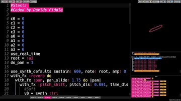 Stasis Livestream - Ambient Sounds made in Sonic Pi