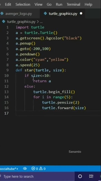 Amazing design using python turtle | project for beginners - YouTube