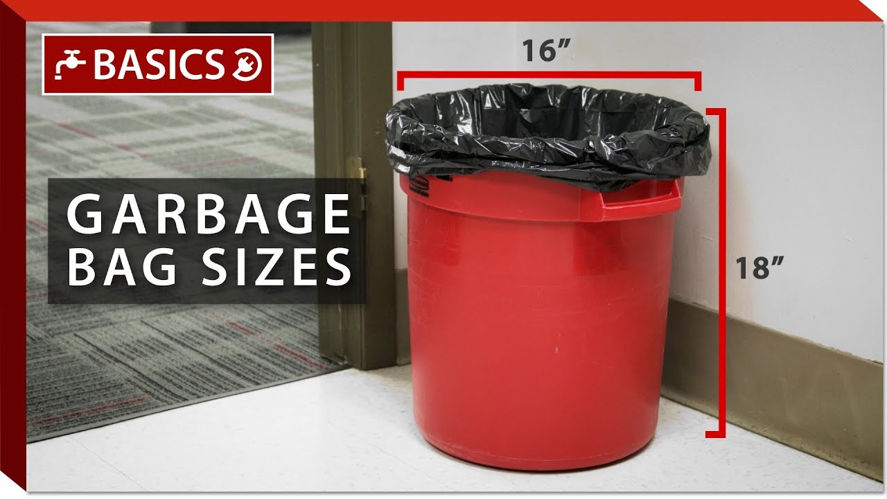 How Do I Perfectly Size a Garbage Bag?