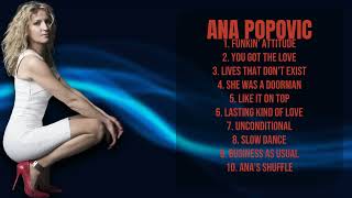 Ana Popovic-Chart-toppers of the decade-Bestselling Tracks Lineup-Well-known