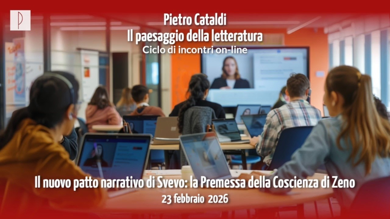 Il nuovo patto narrativo di Svevo: la Premessa della Coscienza di Zeno (Pietro Cataldi)