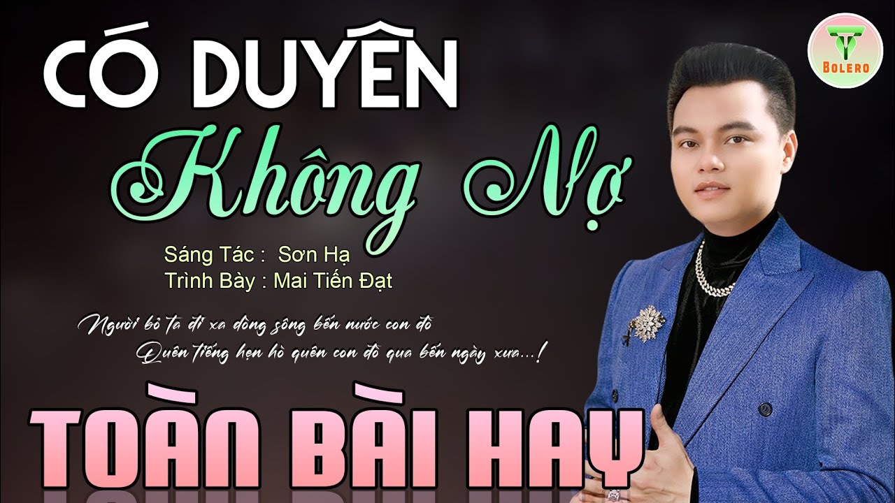 ✅Mai Tiến Đạt - Nhạc Sống Trữ Tình Mới Nhất 2025 ♪♪ Có Duyên Không Nợ | Buồn Đứt Ruột Nghe Là Nghiện