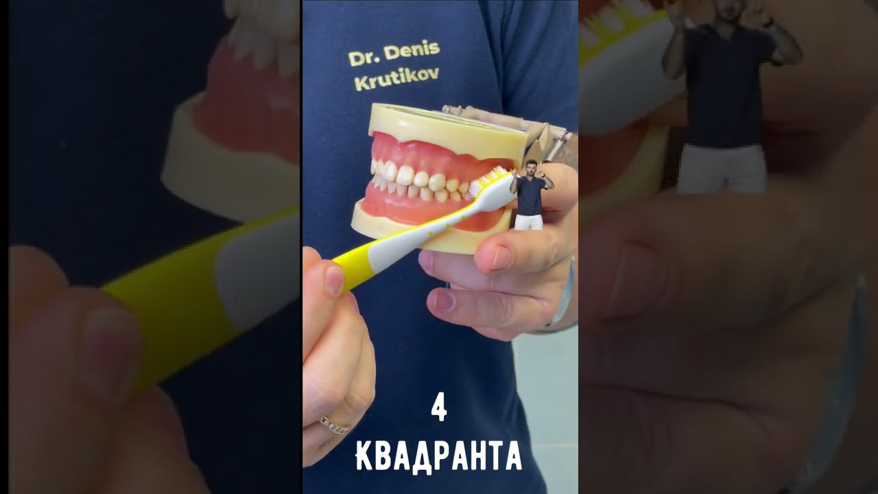 Стандартный метод чистки зубов - YouTube