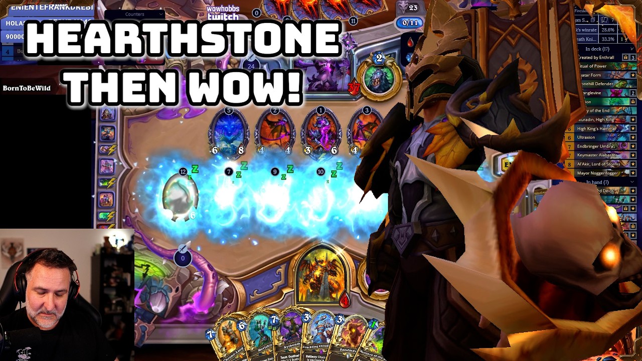 Hearthstone Homebrew Ladder Grind → WoW Grind!