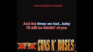 Guns N' Roses - Don't Cry [Karaoke]