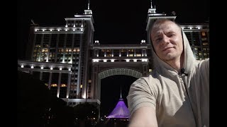 ⁣Ночная Астана Нурсултан. Бензин 30 рублей и откровения таксиста!