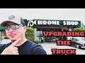 Heavy haul truck camera install | Visiting 75 chrome shop wildwood Florida