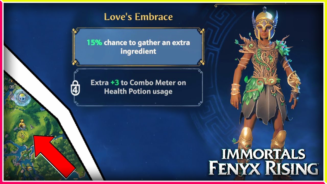 Love's Embrace Armor Location Guide Immortals Fenyx Rising YouTube