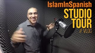 IslamInSpanish Studio Tour with Mujahid Fletcher | Belal Khan