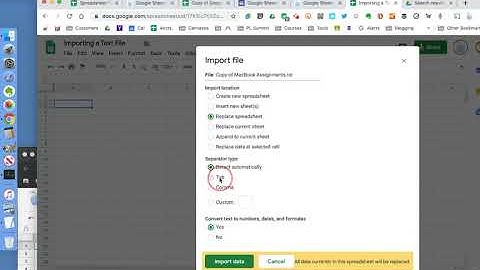 Google Sheets: Intermediate Importing from a .txt file